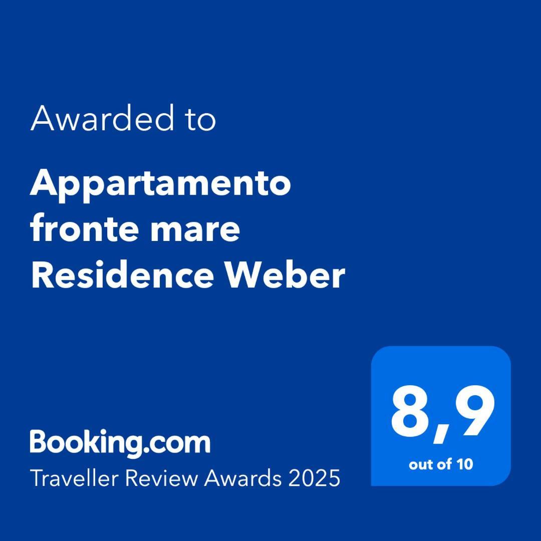 Appartamento Fronte Mare Residence Weber 라마달레나 외부 사진